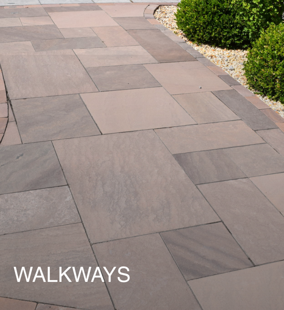 walkways and patios