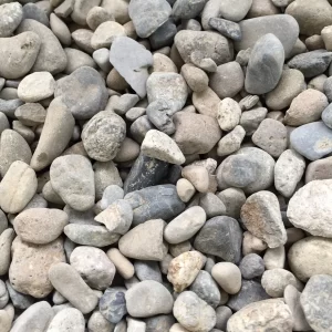 washed river gravel